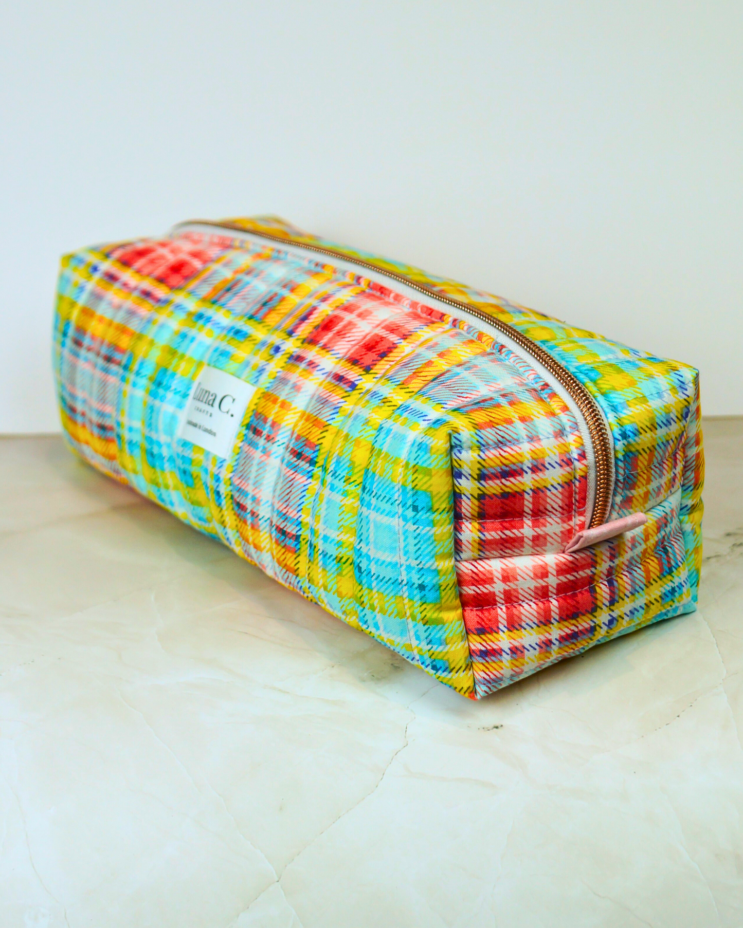 Multicolour Quilted Hair Tool Travel Bag – Fits Dyson Airwrap