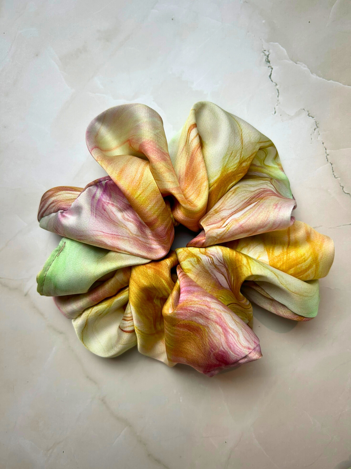 Iridescent Oversized Scrunchie